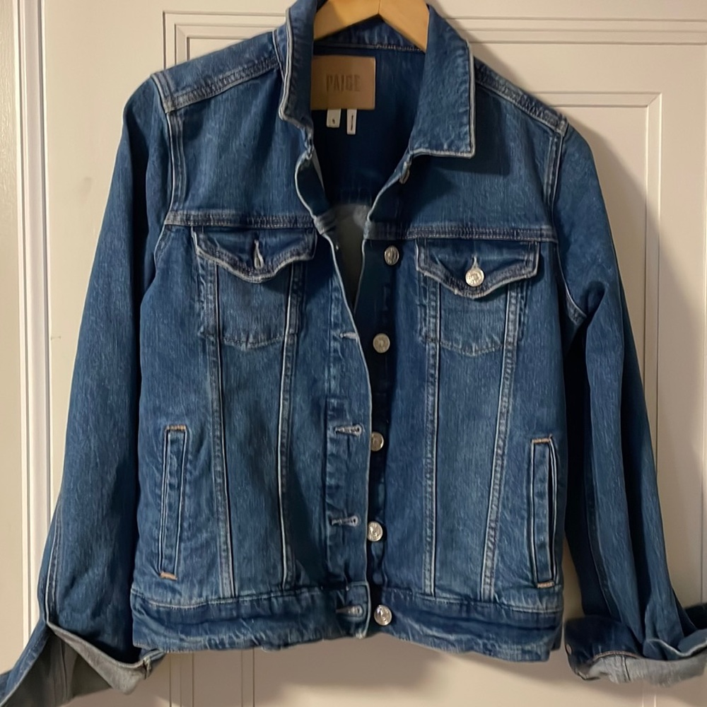 Paige Rowan denim jacket size small like new used once